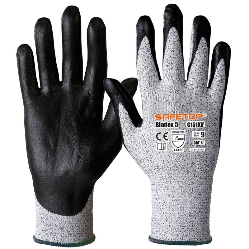 BLADEX 5, C-cut resistant glove made of nitrile