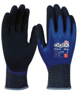 DryCut, C-cut resistant nitrile glove S. 6-11