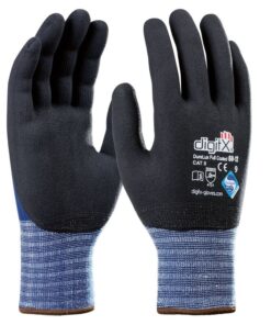 DuraLux coated, lycra-nitrile glove sanitized