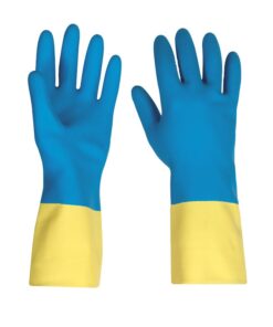 POWER BI-COLOR, chemical neoprene-latex glove