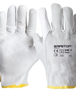 SOESTO, mixed glove grain and split leather only size